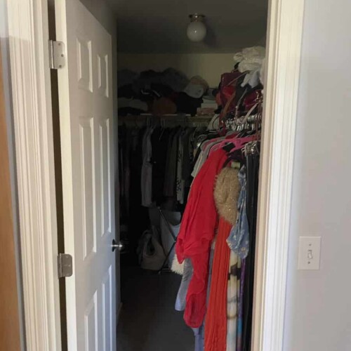 2023 Donna 1 closet reno before
